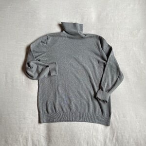 Cotton Turtleneck Sweater | Layering, Minimal, Menswear